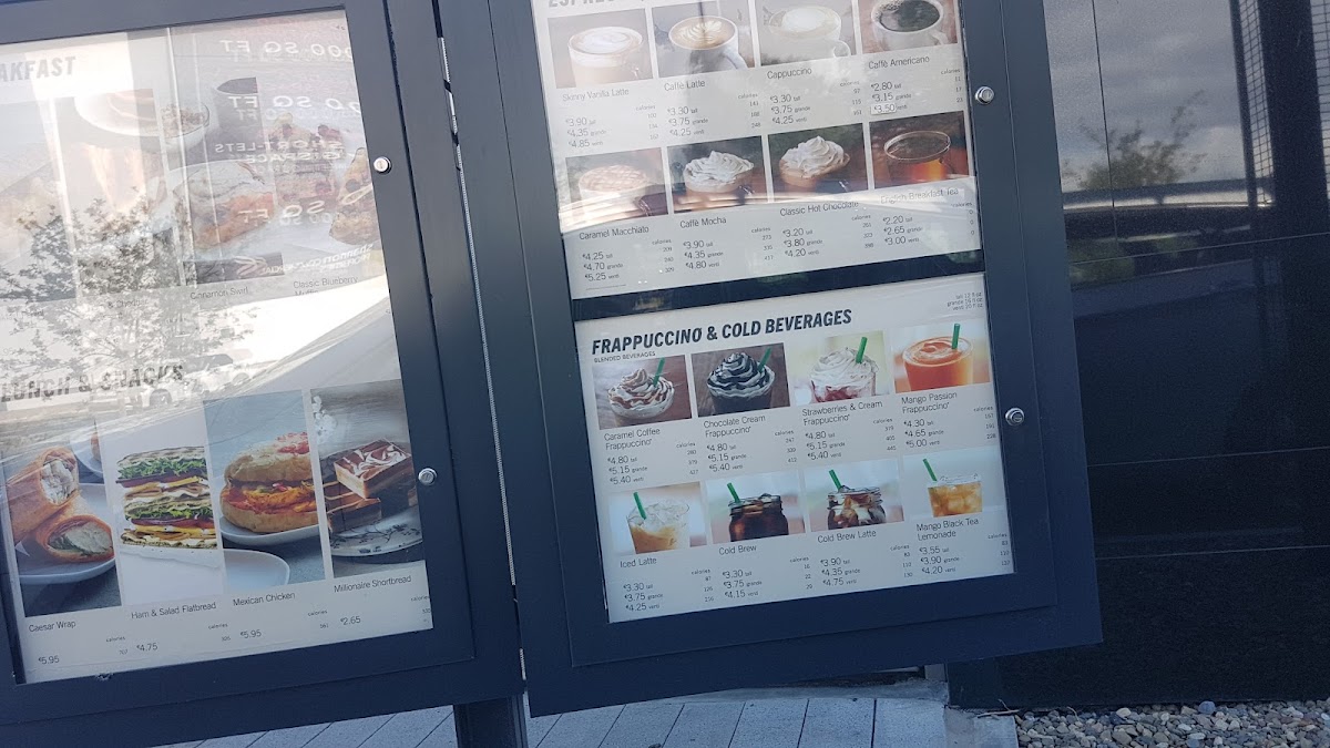 Menu Starbucks Shannon Drive Thru-2
